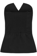 Evelina Shaped Top - Black - Afbeelding 2