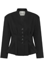 Evelina Shaped Blazer - Black