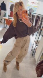 Monchou Sweater - Dark Brown - Afbeelding 2