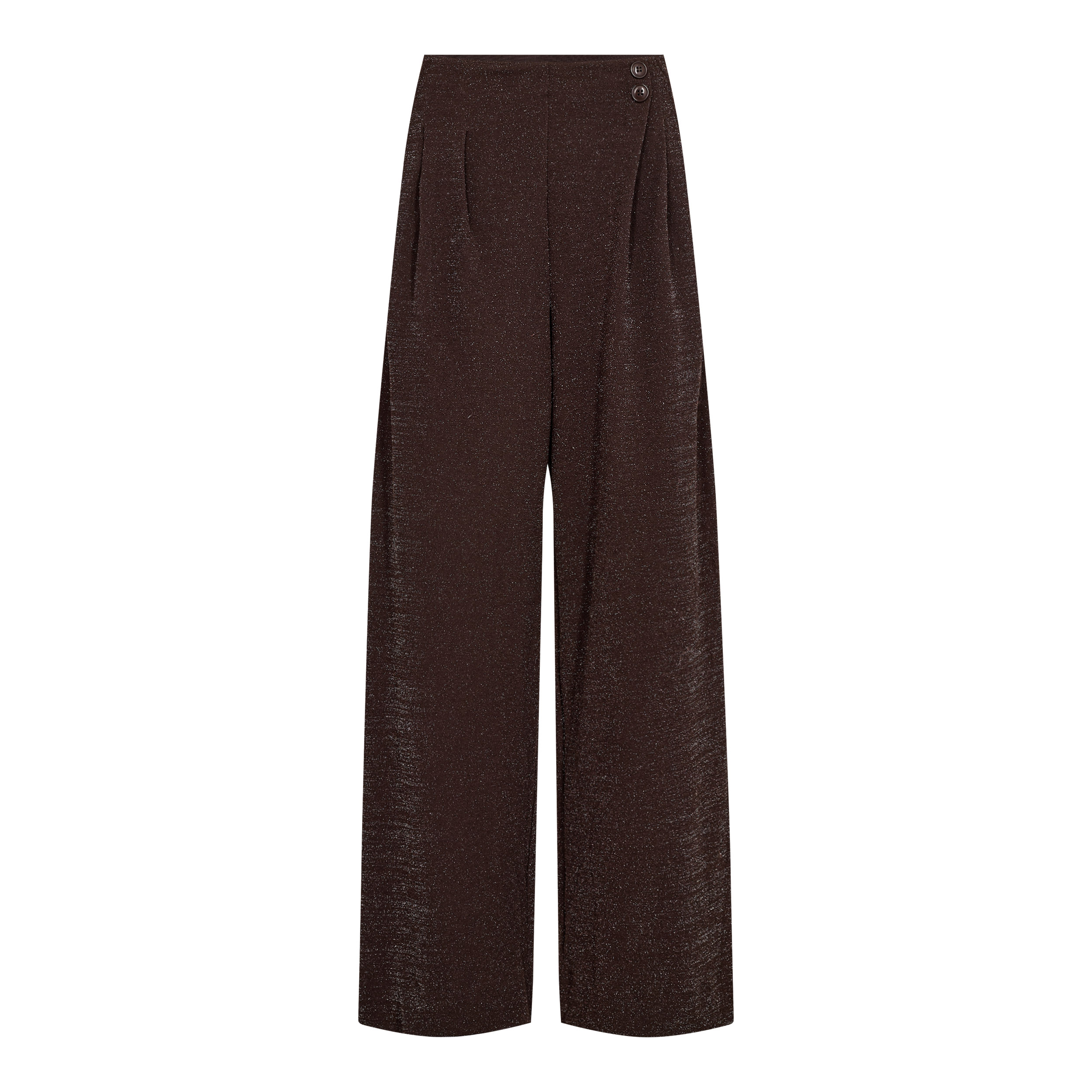 500550-EstiCC-Pleat-Pant-20016-11 EstiCC Pleat Pants - Bison - Afbeelding 1