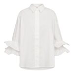 HalenCC Flare Shirt - White