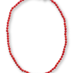 Bonnie Studio's - Tommy Knotted Necklace - Red