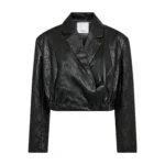 GittCC Crop Blazer - Black