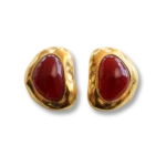 Bonnie Studio's - Royal Earrings - Gold/Red