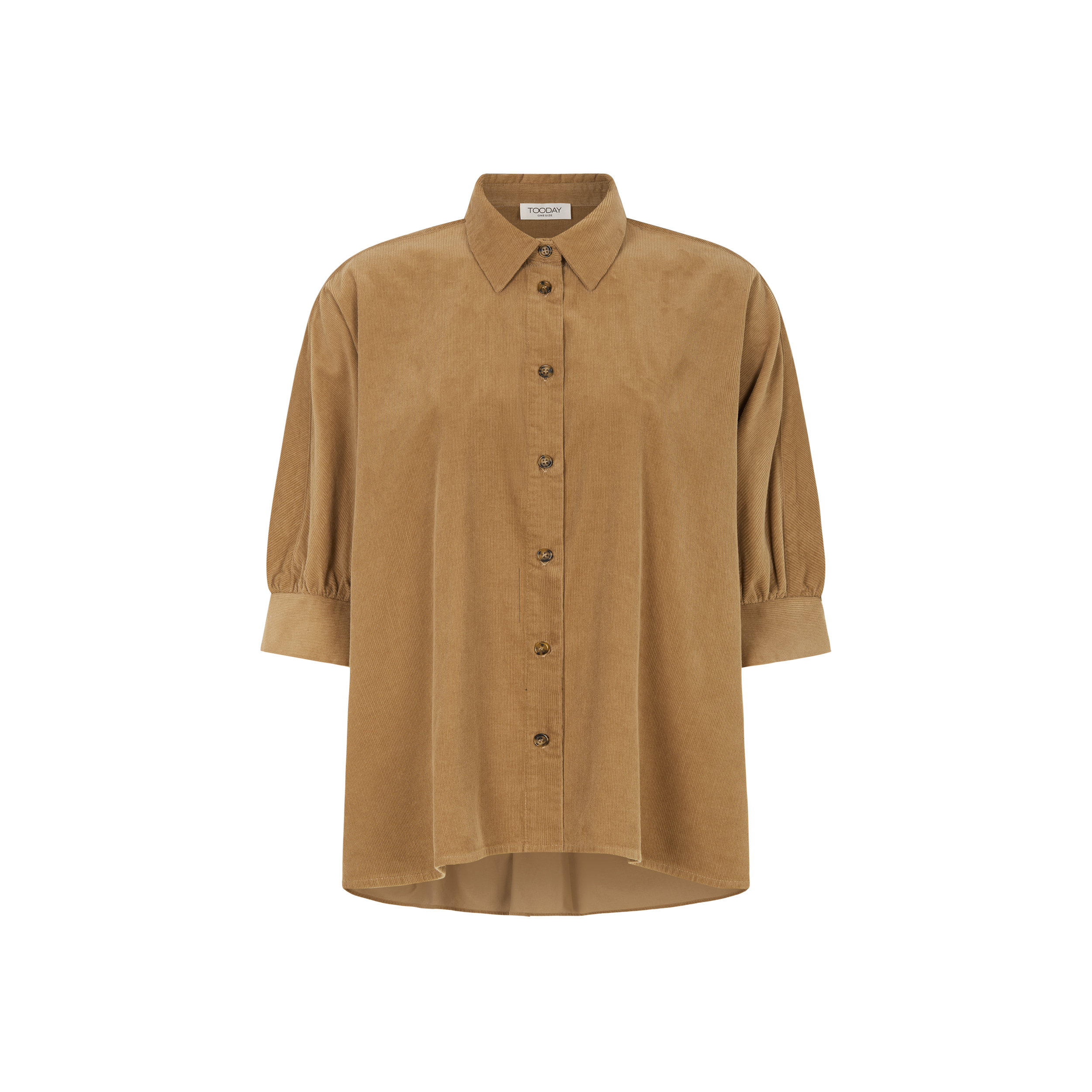 TD326-126 – 200 Sandy – Extra 1 Dove Oversized Shirt - Sandy - Afbeelding 1