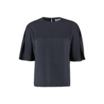 Aya Shortsleeve Top - Dark Grey