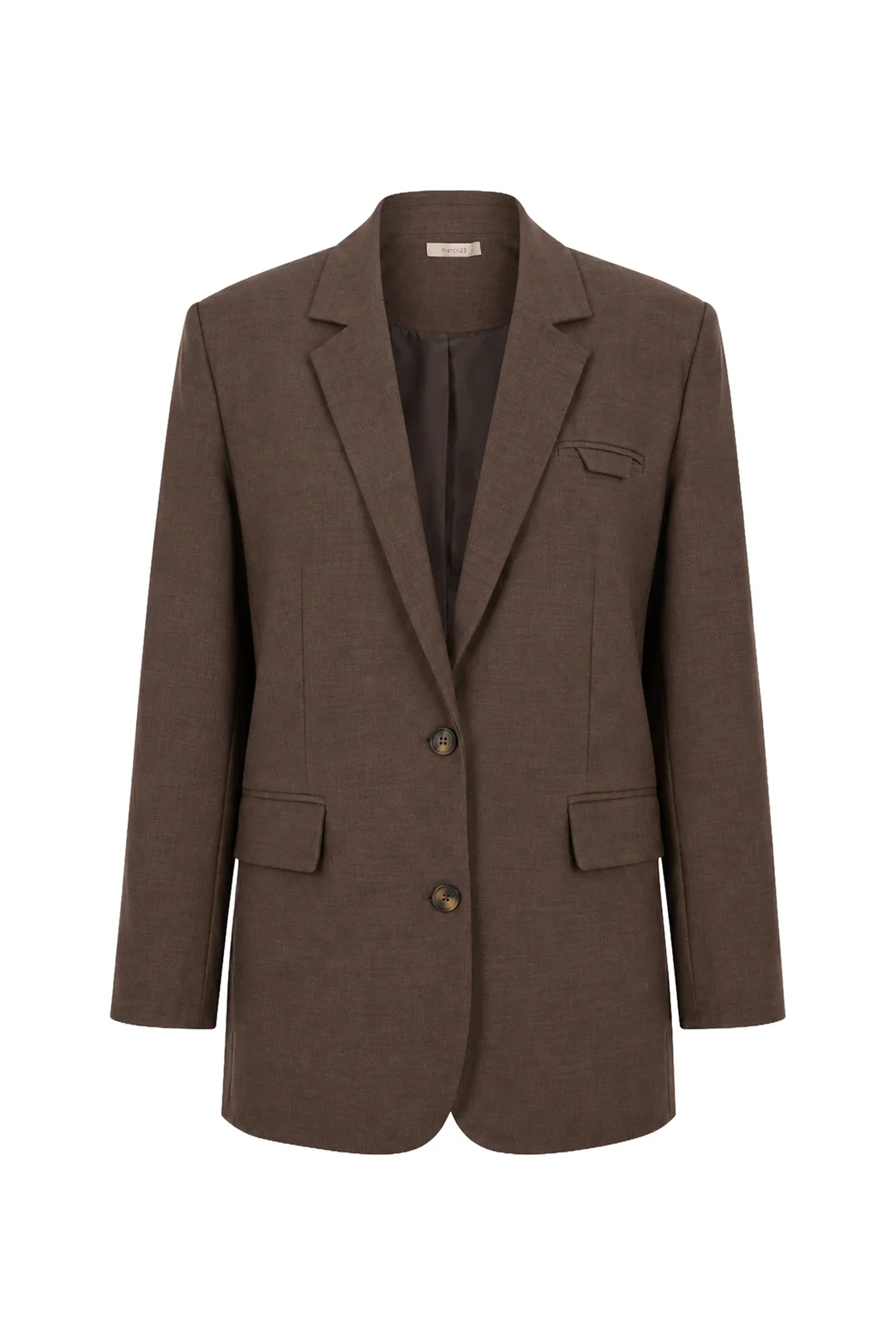 vest_naples_vison Naples Blazer - Vison - Afbeelding 1