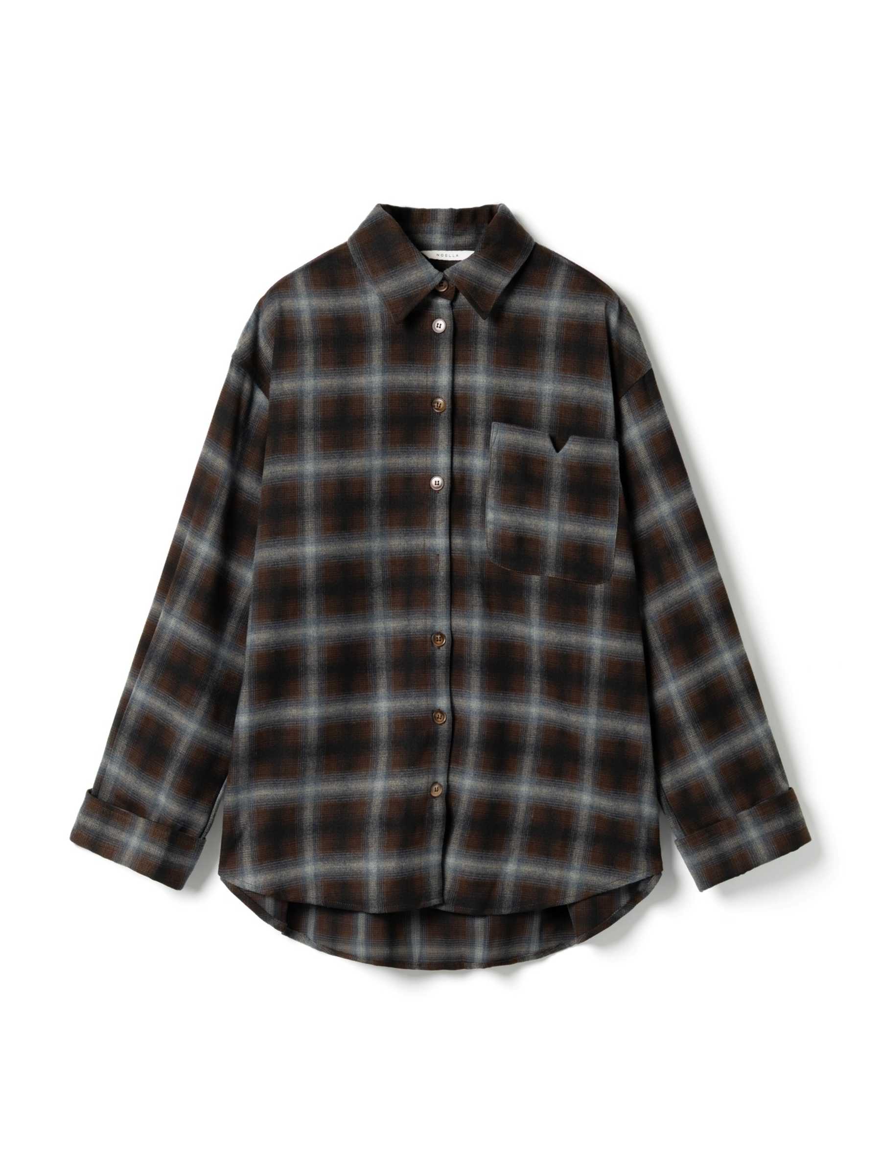 vlmyszw4yeufrja5fqch Marlon Check Shirt - Blue - Afbeelding 1