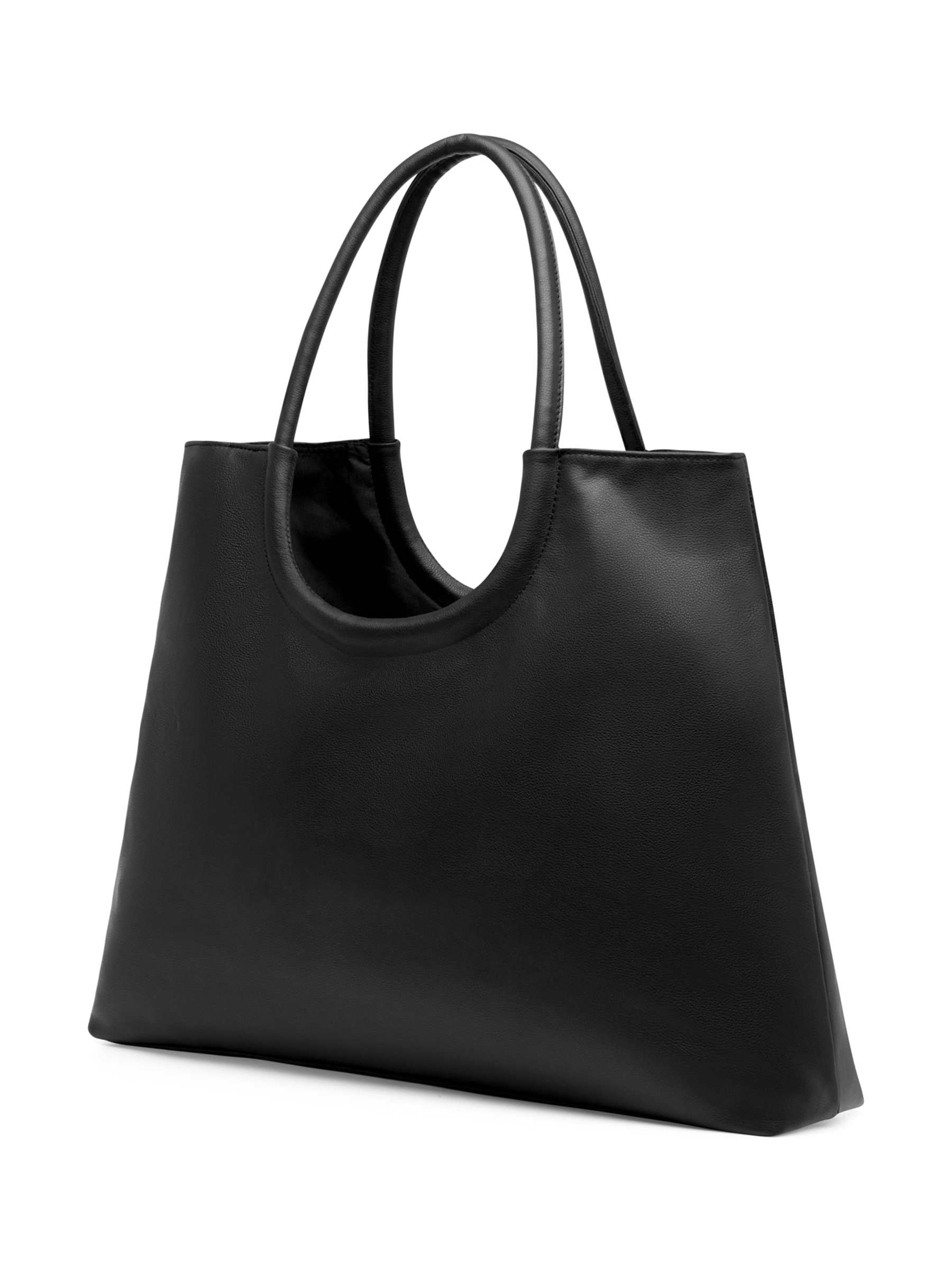 x0kzmsbakgujdau9ckuj Laberta Leather Bag - Black - Afbeelding 1